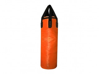 Saco de boxeo personalizado : Naranja 150 cm. (sin relleno)