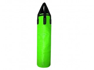 Saco de boxeo personalizado : Verde lima 180 cm. (sin relleno)