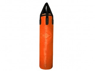 Saco de boxeo personalizado : Naranja 180 cm. (sin relleno)