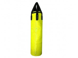 Saco de boxeo personalizado : Amarillo 180 cm. (sin relleno)