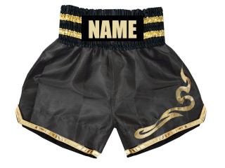 Pantalones de boxeo para niños personalizados con nombre : KNBSH-001