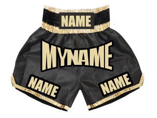 Pantalones de boxeo para niños personalizados con nombre : KNBSH-008