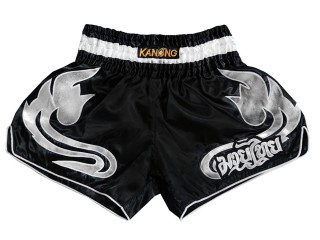 Pantalones de boxeo Retro Kanong : KNSRTO-209-Negro