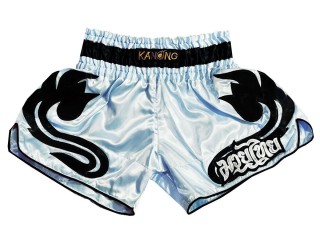 Pantalones de boxeo Retro Kanong : KNSRTO-209-azul claro