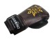 Guantes de boxeo Kanong de piel auténtica : Marrón y Negro