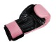 Guantes de boxeo Kanong de piel auténtica : Rosa y Negro