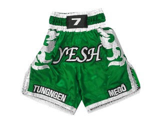 Calzoncillos de boxeo personalizados : KNBXCUST-2033-Verde