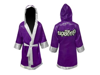 Bata de boxeo personalizada : Purple