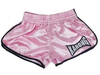 Pantalones cortos de boxeo Kanong para mujer : KNSWO-402-Rosa