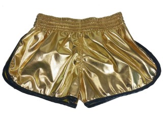 Pantalones cortos de boxeo Kanong para mujer : KNSWO-401-Oro