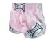 Pantalones de boxeo Retro Kanong : KNSRTO-201-Rosa-Plata
