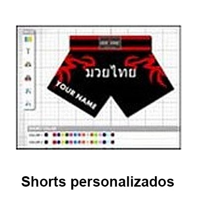 Pantalones cortos de kickboxing personalizados