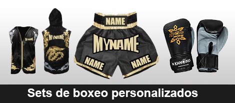 personalizar sets de boxeo