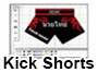 Pantalones cortos de kickboxing personalizados