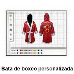Bata de boxeo personalizada