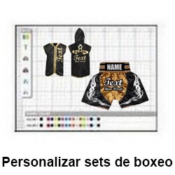Personalizar sets de boxeo