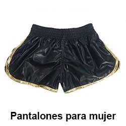 Pantalones de boxeo para mujer